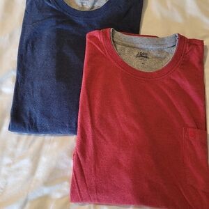 Izod Red and Blue T-Shirts